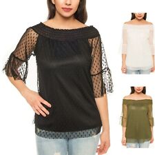 3/4 Arm Chiffon-Bluse |