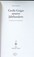 Große geiger unsereres - geiger,