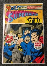 Superman Batman Comic Heft 6 / 1979 mit Sammelecke 