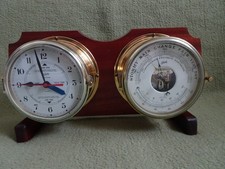Tidenuhr und Barometer/Thermometer (Schatz)