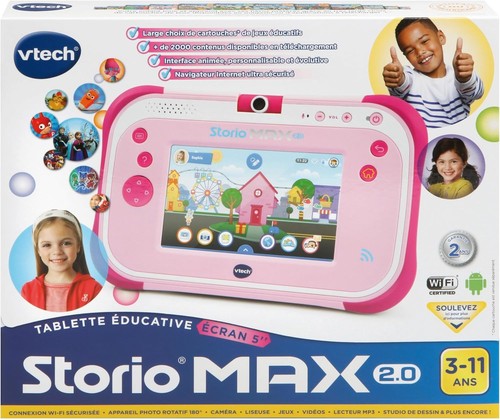 Vtech storio max - 2.0, rose