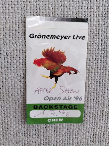 Grönemeyer 1996 konzert in - konzert,