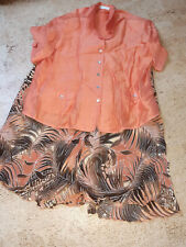 Kombination Rock und Bluse von Marcona Größe 46