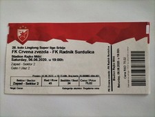 Sammler Ticket 19/20 Roter