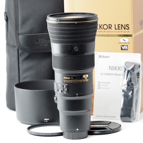 Nikon nikkor 500mm 5 - af-s,