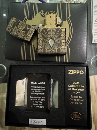 Zippo art deco - art, 2021