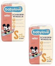 2x,Baby Love Schwimmwindeln