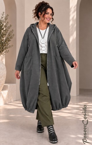 Lagenlook ballonmantel mantel - ballonmantel,