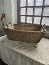 Alter Weidenkorb Geflochten 