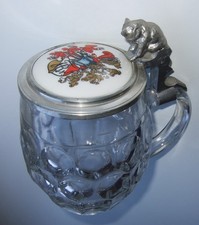 Alter Bierkrug Bierhumpen Studentika Burschenschaft 1935