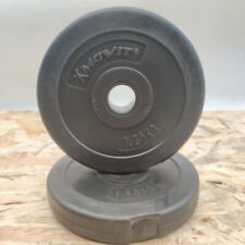 2x 1.25KG Hantelscheiben Set Gewichte Gewichtsscheiben Hantel 28 mm Kunststoff