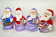 Milka Weihnachtsmann ca.80cm Deko Kinder Werbefiguren suchen neues Zuhause