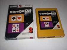 Saba Videoplay Nr.3 - Black Jack - System Fairchild Videocart in OVP Sammlung