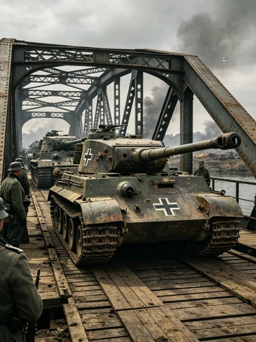 Ww2 german tiger tank - german,