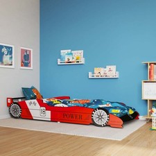 Kinderbett Rennwagen Design