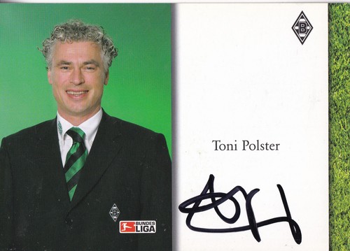 Autogramm toni polster - -,