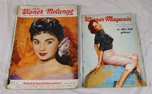 C19 vintage zeitschrift - 2x,