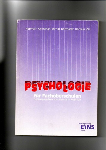 Hermann hobmair psychologie - hobmair,,