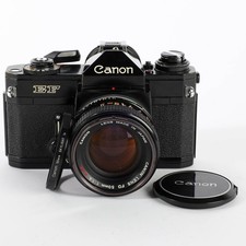 Canon black paint body fd - ef,