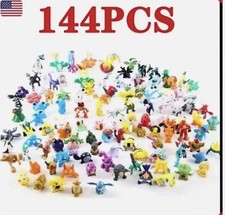 144 Pokemon Mini Figure Toys