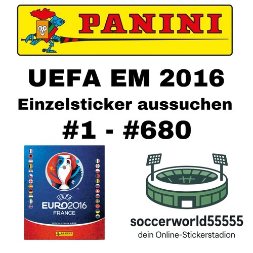 Panini uefa 2016 - uefa,