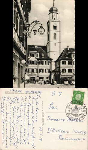 Bad mergentheim marktplatz - bad, mit