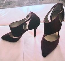 bordeaux farbene Pumps neu Gr. 38
