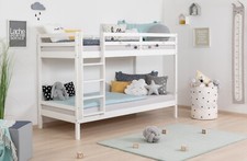 ANGEBOT TICAA Etagenbett "RENE" B-WARE Kiefer massiv WEISS