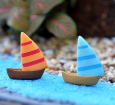 2 Boote Boot Mini Fee Garten