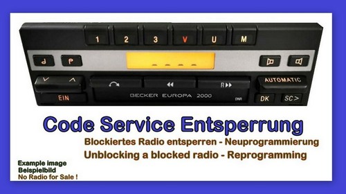 Code service becker europa - code,