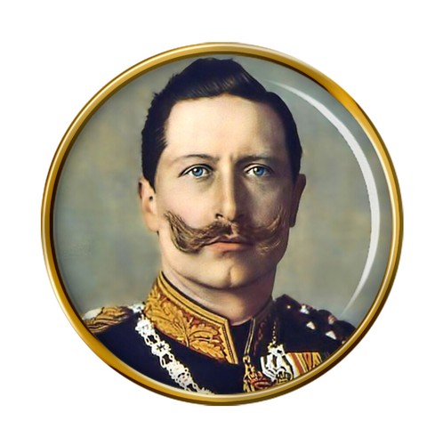 Kaiser wilhelm anstecker - wilhelm, ii