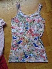 3 Hemdchen Trägerhemd Top Gr 36 /42  3x Shirt