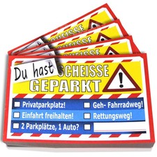 100x Scheisse Geparkt 100