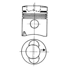 1X PISTON FITS: FENDT 380 GTA