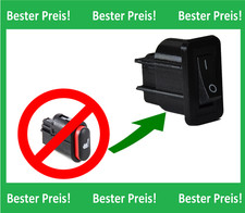 Ford Sitzheizung Schalter Ersatz für Fiesta, Transit, Mondeo uvw. *SCHWARZ*