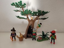 Playmobil 3626 Ritter Mittelalter Robin Hood Baumversteck komplett Rar