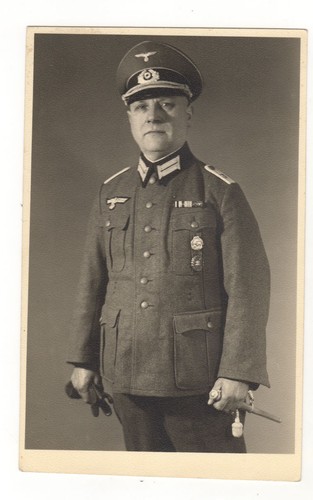 Altes portrait foto offizier - altes,