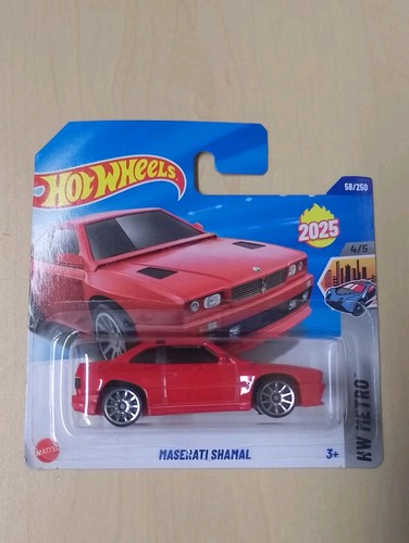 Hot wheels maserati shamal - wheels,
