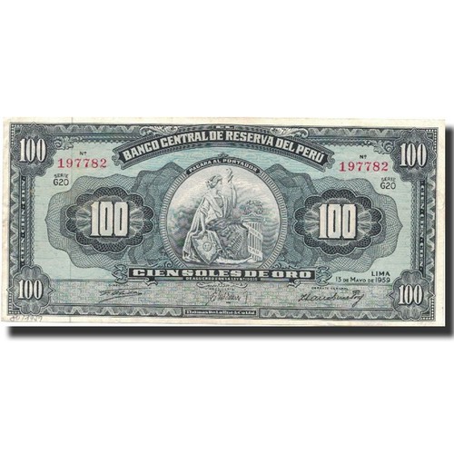 Geldschein peru 100 soles - geldschein,,