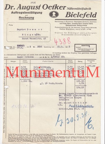 Oetker bielefeld lager - dr.,