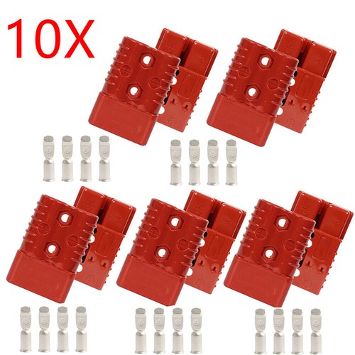 Pcs rot batteriestecker mit - 10,