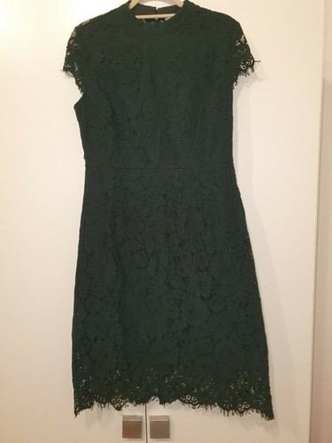 Ivy oak grünes spitzenkleid - oak,