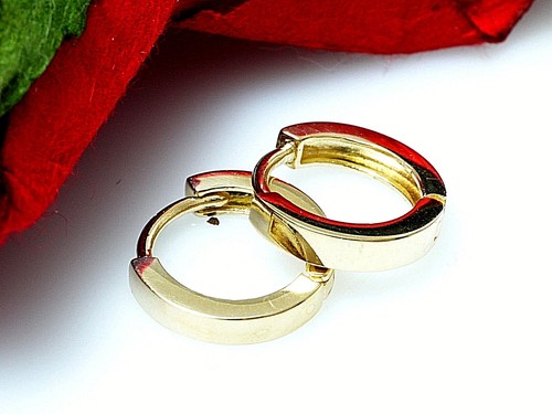 333 gold creolen - 333, mini