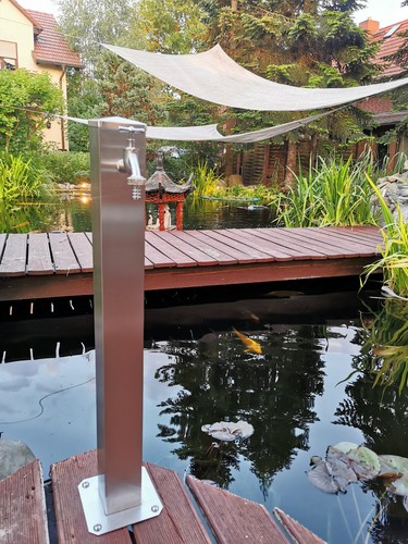 95cm wassersäule edelstahl - 95cm,