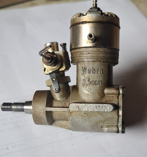 Modellmotor webra 5ccm - 3,5ccm, glow