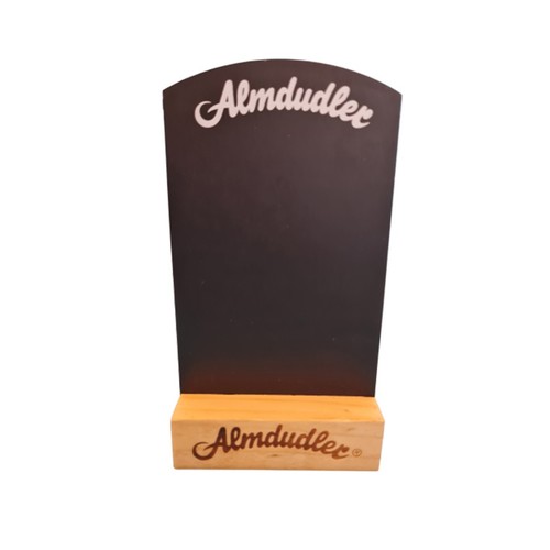 Almdudler kreidetafel tisch - almdudler,