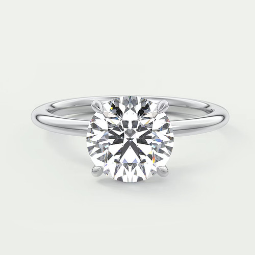 Damen 14k weißgold ring - damen,