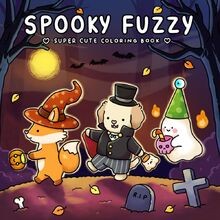 Spooky fuzzy cute creepy - cute,