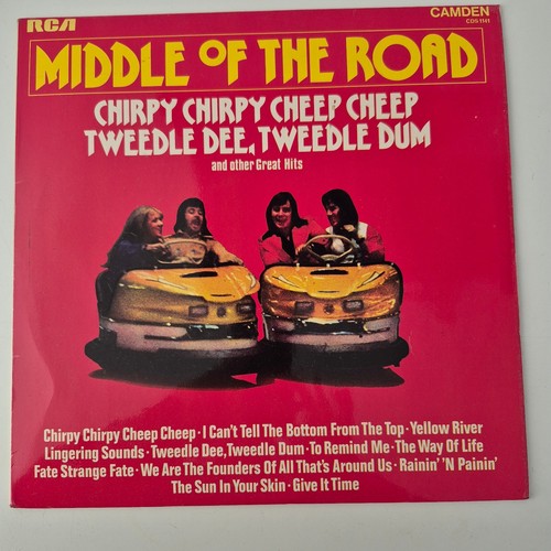 Middle the road - of, –