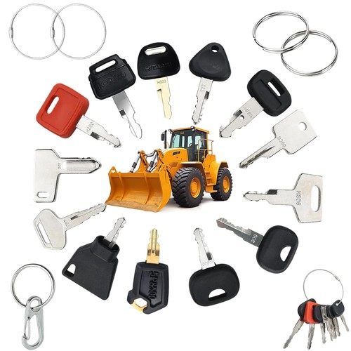 Baumaschinen schlüsselset - baumaschinen,